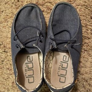 Hey Dude Denim youth size 3